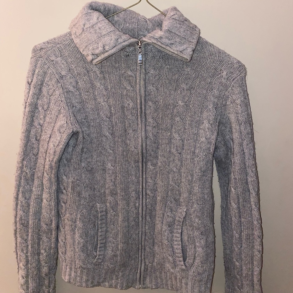 Vintage Cable Knit Cashmere Sweater